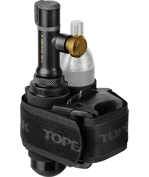 TOPEAK Kit Utensili Tubi Master X per Coperture Tubeless con Cinturino in Velcro